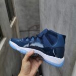 Air Jordan 11 Midnight Navy Blue Sneaker, Size 6.5 BNIB AR0715-441