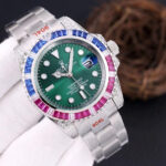 Rolex White Gold GMT-Master II 116759SARU 40mm Oyster Bracelet Watch green dial