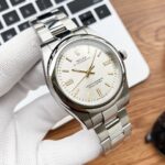 Rolex Oyster Perpetual 31mm  silver white dial 277200 Pre-Owned 2020