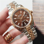 Rolex Datejust 41 M126331-0002 126331-0002 Oystersteel and 18ct Everose Gold Chocolate Dial