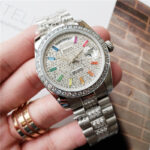 Rolex Day-Date 36 M118209 118209 Rainbow Customs Watch