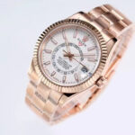 Rolex Sky-Dweller Gold 336938-0002 Brand rose gold with white face