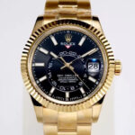 Rolex Sky-Dweller Gold 336938-0002 Brand New black dial