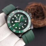 Rolex Submariner 116610LN Blue Date Ceramic Bezel RUBBER B Steel Watch MINT CONDTION
