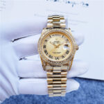 Rolex Day-Date 36 M118238-0126 118238-0126 18ct Yellow Gold Champagne Dial Diamonds Diamond Bezel