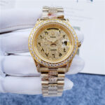 Rolex Day-Date 36mm custom diamond watch