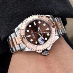 Rolex Yacht-Master 126622 40mm Platinum Steel Blue Dial Automatic Watch B&P 2023  Silver white wire combined with copper color