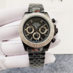Diamond Set Classic Watch  Stainless Steel, Luminous, Sapphire Glass, Waterproof, High Quality 2024 Gift