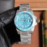 Rolex Submariner Blaken Sunray Blue Dial Complete Box & Papers 126610LN