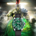 Rolex Submariner 116610LN Date Ceramic Bezel Rubber B Oyster Bracelet Watch Mint green dial