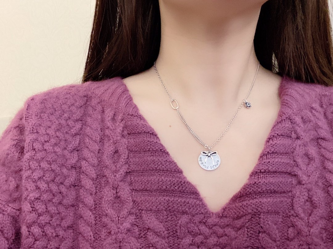 Romantic projection series fun and cute. Apple projection set chain burst out [color] Give you the best blessing of my love 925 sterling silver Platinum rose gold two colors available. Hot products are coming 6 - Image 7