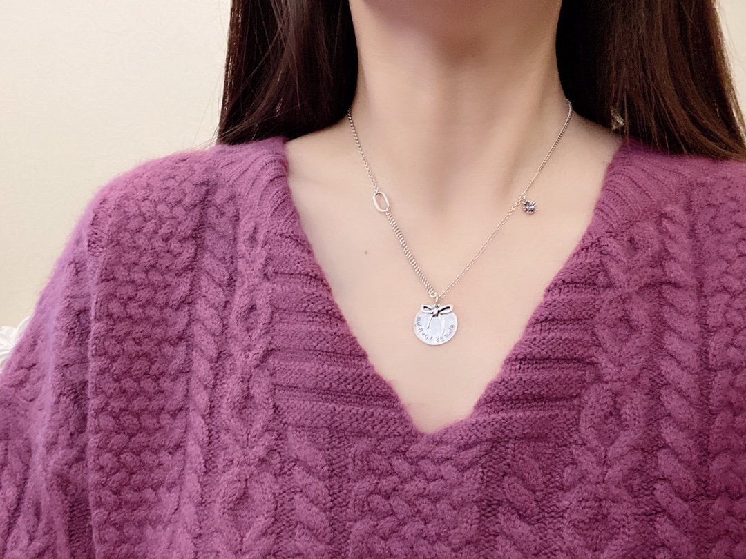 Romantic projection series fun and cute. Apple projection set chain burst out [color] Give you the best blessing of my love 925 sterling silver Platinum rose gold two colors available. Hot products are coming 6 - Image 9