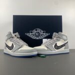 Nike Dior x Air Jordan 1 High ‘Wolf Grey’ CN8607-002
