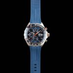 Tag Heuer Green Chronograph  Size 44 mm Automatic Steel Men's Watch CAZ201H blue dial elastic