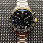 TAG HEUER Carrera Heuer 02 Porsche Limited CBN2A1H.FC6512 Men's Watch /39806 black dial silver white strap