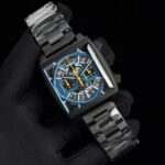 New Tag Heuer Monaco Chronograph Automatic Titanium Men's Watch CBL2188.FT6261  black metal wire