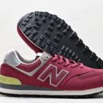 New balance 574 classic maroon