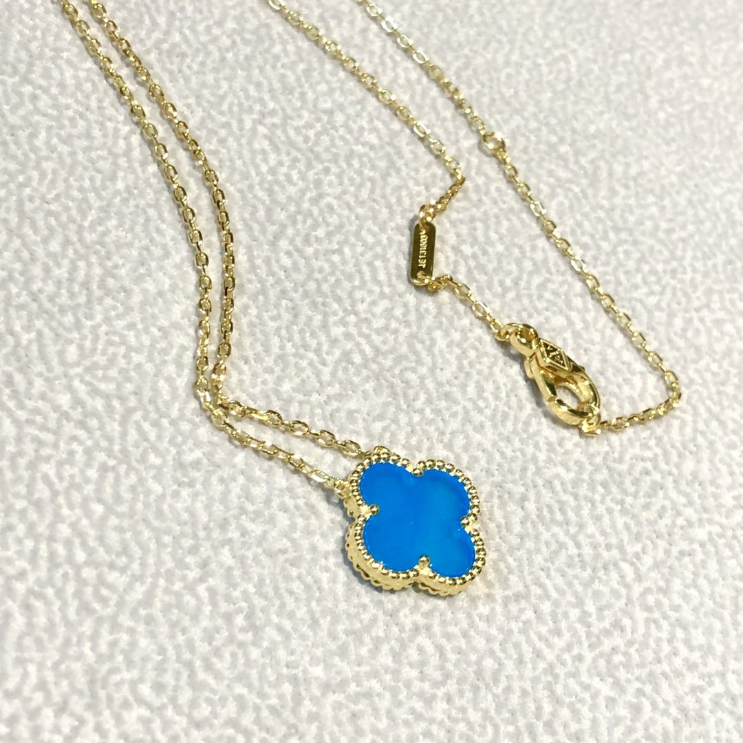 VAN Cleef u0026Arpels Van Cleef Yapper counter highest quality synchronization #VCA Four-leaf clover earrings electroplated thick gold super color protection exquisite workmanship hits hot products real shot original 1:1 created hot products ..9 - Image 9