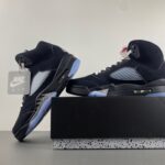 Version 50! Jordan 5 Retro 'Grape' 2013, white purple and blue. Item No. 136027-108 Head-layer leather authentic label 50. 35 No. 7-14 Shipping 3-717