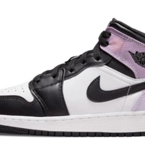 Nike Air Jordan 1 Mid (GS) 'Tie Dye' Bleached Coral White DM6216-001 Sz 4.5Y/ 6W